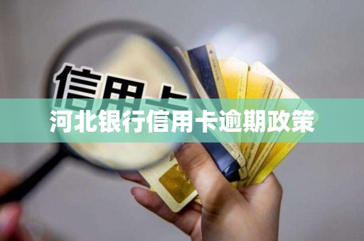 河北银行信用卡逾期政策 河北银行信用卡逾期政策