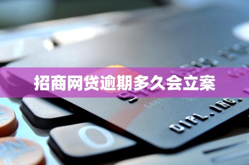 招商网贷逾期多久会立案