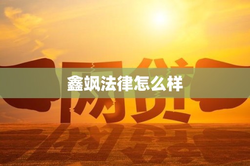 鑫飒法律怎么样 鑫飒法律怎么样