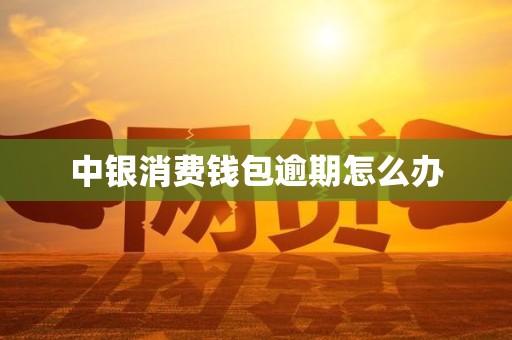 中银消费钱包逾期怎么办