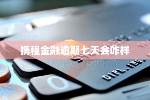 携程金融逾期七天会咋样