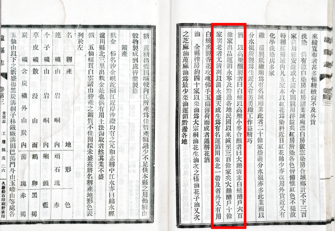 《泸县志》卷三《食货志》，1938年