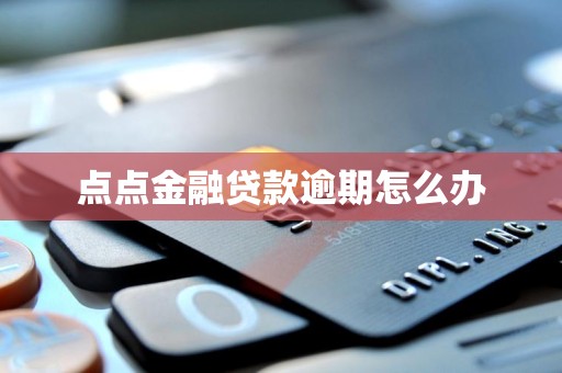 点点金融贷款逾期怎么办 点点金融贷款逾期怎么办