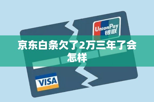京东白条欠了2万三年了会怎样