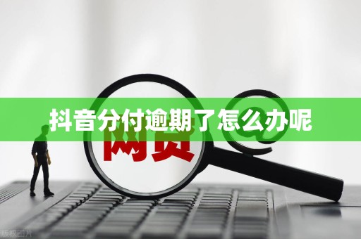 抖音分付逾期了怎么办呢