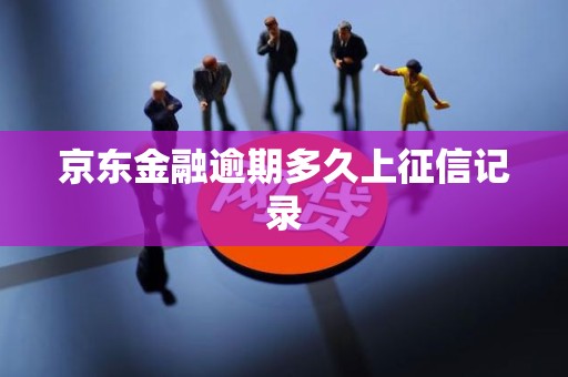 京东金融逾期多久上征信记录 京东金融逾期多久上征信记录