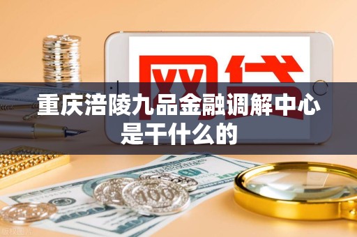 重庆涪陵九品金融调解中心是干什么的