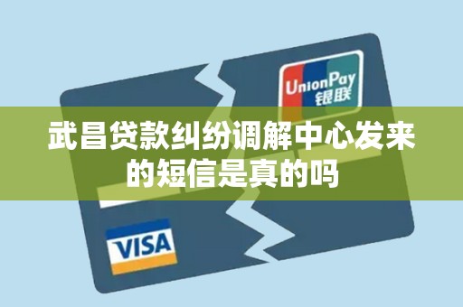 武昌贷款纠纷调解中心发来的短信是真的吗 武昌贷款纠纷调解中心发来的短信是真的吗