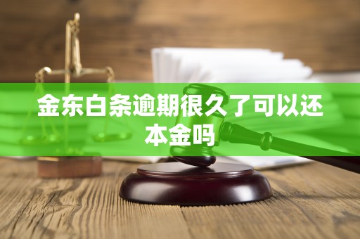 金东白条逾期很久了可以还本金吗
