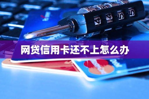网贷信用卡还不上怎么办
