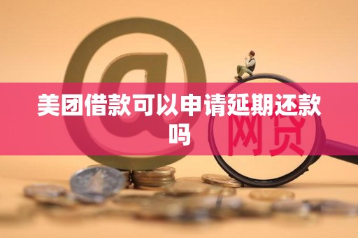 美团借款可以申请延期还款吗 美团借款可以申请延期还款吗