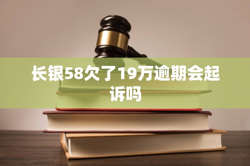 长银58欠了19万逾期会起诉吗