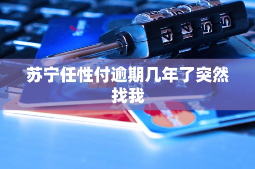 苏宁任性付逾期几年了突然找我