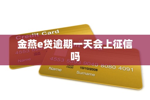 金燕e贷逾期一天会上征信吗 金燕e贷逾期一天会上征信吗