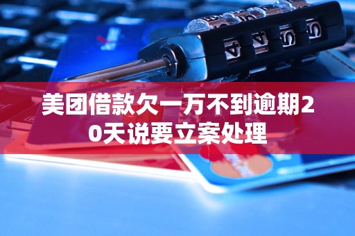 美团借款欠一万不到逾期20天说要立案处理 美团借款欠一万不到逾期20天说要立案处理