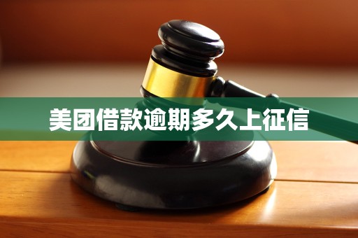 美团借款逾期多久上征信