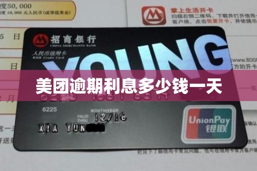 美团逾期利息多少钱一天