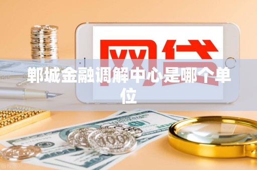 郸城金融调解中心是哪个单位