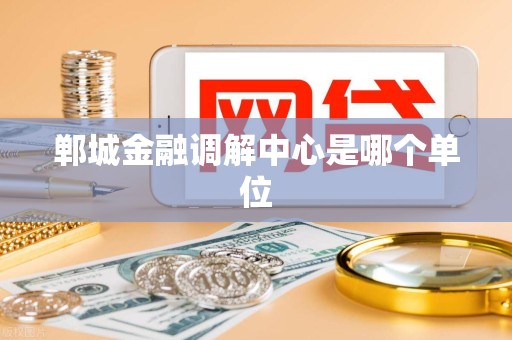 郸城金融调解中心是哪个单位