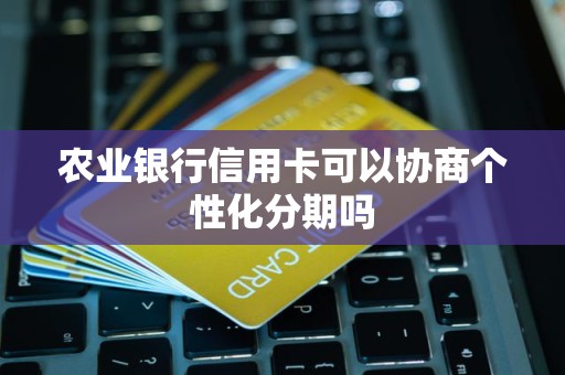 农业银行信用卡可以协商个性化分期吗