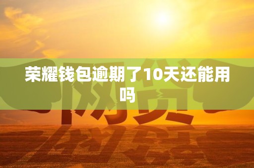 荣耀钱包逾期了10天还能用吗