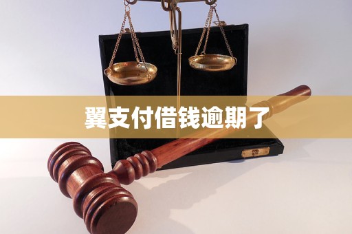 翼支付借钱逾期了 翼支付借钱逾期了