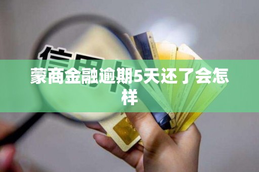蒙商金融逾期5天还了会怎样