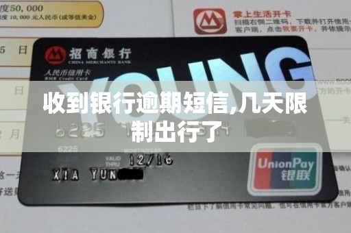 收到银行逾期短信,几天限制出行了 收到银行逾期短信,几天限制出行了