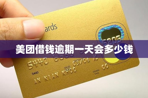 美团借钱逾期一天会多少钱 美团借钱逾期一天会多少钱