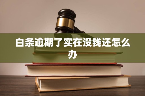 白条逾期了实在没钱还怎么办 白条逾期了实在没钱还怎么办