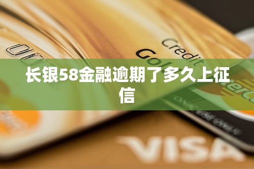 长银58金融逾期了多久上征信 长银58金融逾期了多久上征信