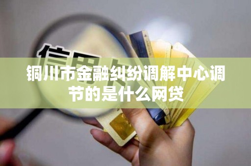 铜川市金融纠纷调解中心调节的是什么网贷 铜川市金融纠纷调解中心调节的是什么网贷