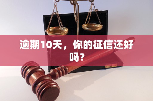 逾期10天,你的征信还好吗? 逾期10天,你的征信还好吗?