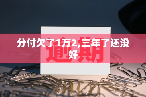 分付欠了1万2,三年了还没好 分付欠了1万2,三年了还没好