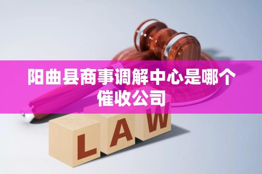 阳曲县商事调解中心是哪个催收公司 阳曲县商事调解中心是哪个催收公司