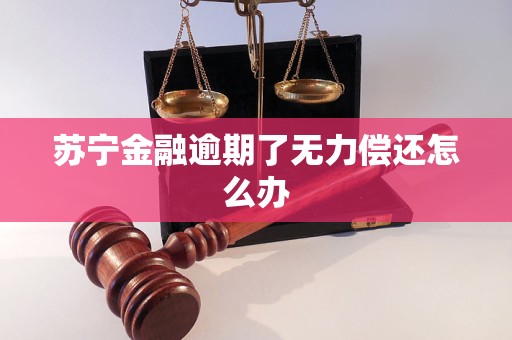 苏宁金融逾期了无力偿还怎么办 苏宁金融逾期了无力偿还怎么办
