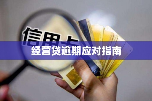 经营贷逾期应对指南 经营贷逾期应对指南