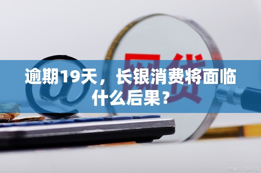 逾期19天，长银消费将面临什么后果？