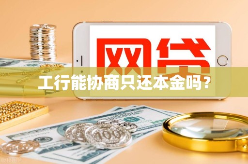 工行能协商只还本金吗? 工行能协商只还本金吗?