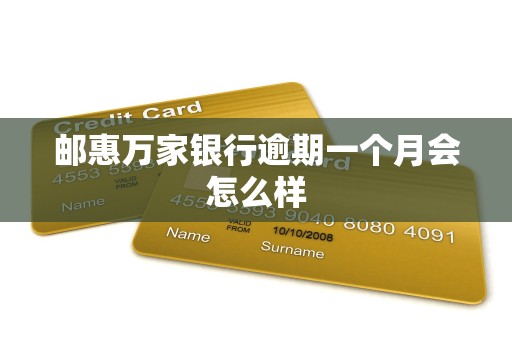 邮惠万家银行逾期一个月会怎么样