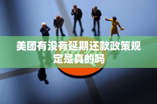 美团有没有延期还款政策规定是真的吗