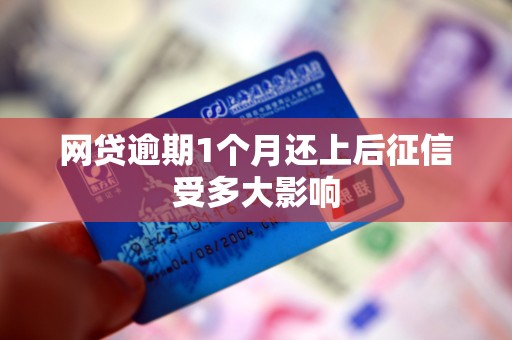 网贷逾期1个月还上后征信受多大影响