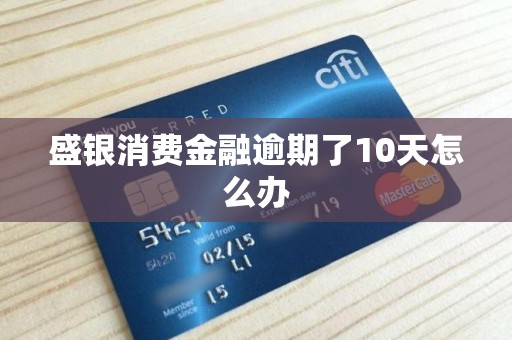 盛银消费金融逾期了10天怎么办