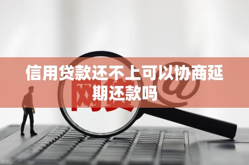 信用贷款还不上可以协商延期还款吗