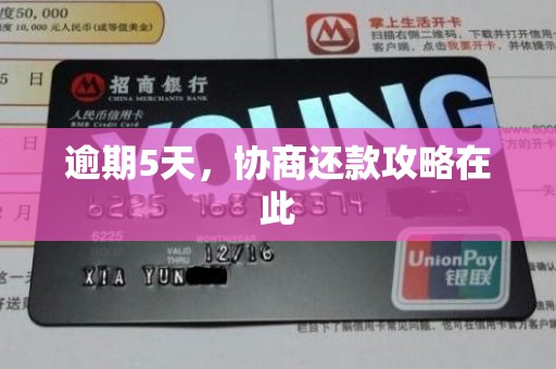 逾期5天，协商还款攻略在此