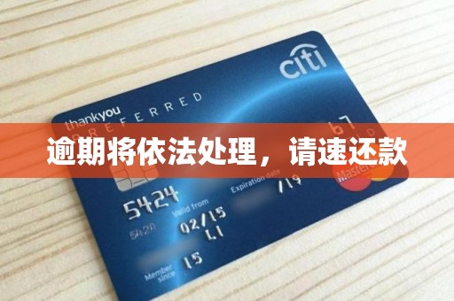 逾期将依法处理，请速还款