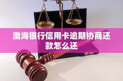 渤海银行信用卡逾期协商还款怎么还
