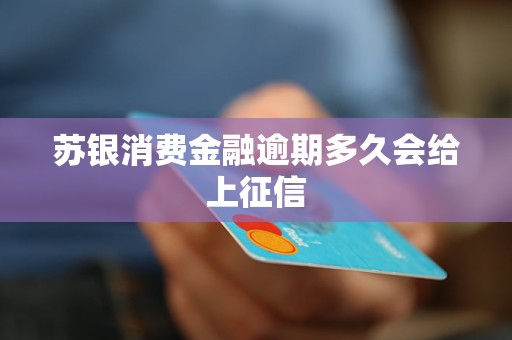 苏银消费金融逾期多久会给上征信