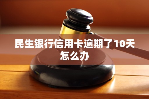 民生银行信用卡逾期了10天怎么办