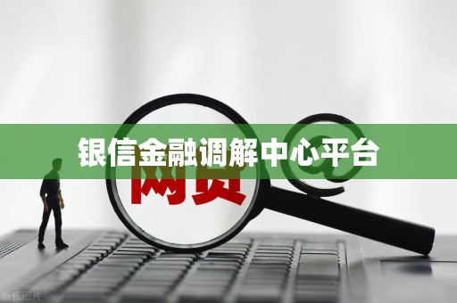银信金融调解中心平台